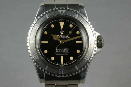 Rolex Submariner  5512 PCG with beautiful 4 line 2 color chapter ring
