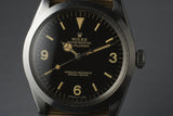 1964 Rolex Explorer 1 1016 with  Glossy Gilt Dial