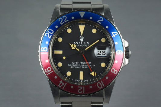1981 Rolex GMT Master 16750
