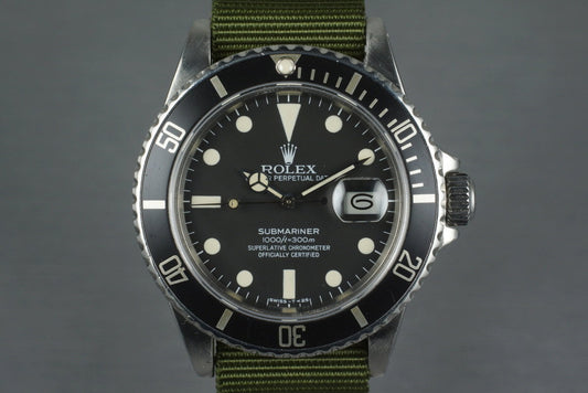 1981 Rolex Submariner 16800