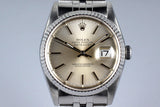 1991 Rolex DateJust 16220 Silver Dial