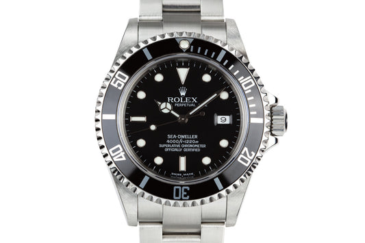 2005 Rolex Sea-Dweller 16600 with Box and Papers