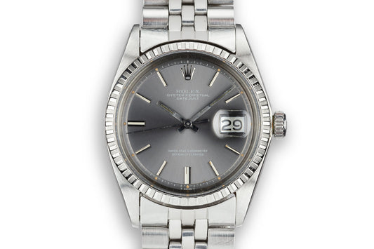 1972 Rolex DateJust 1603 Grey Dial