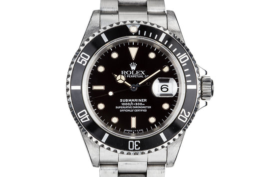 1995 Rolex Submariner 16610