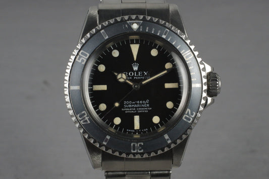 1967 Rolex Submariner 5512 with Meters First