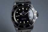 1985 Rolex Submariner 5513 Spider Dial with Box and Papers UNPOLISHED