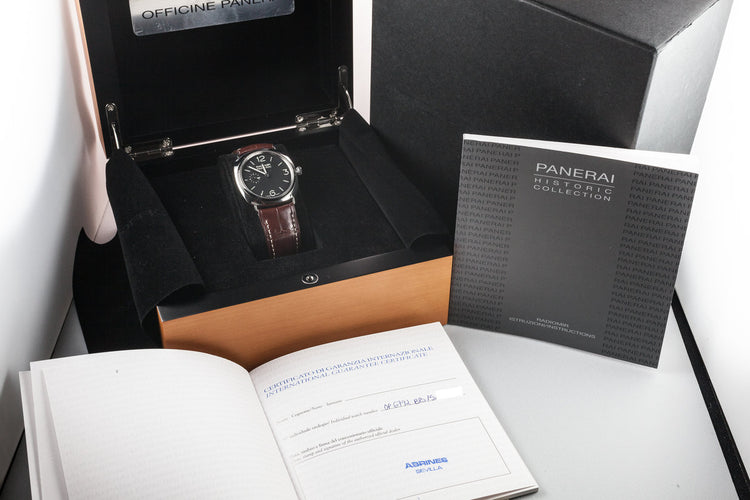 2012 Panerai 42mm Radiomir PAM337 with Box and Papers