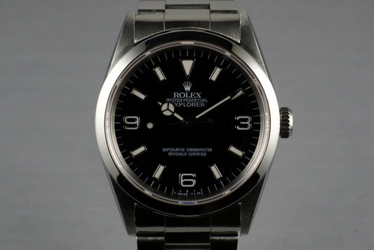 1998 Rolex Explorer 14270 with Box and Papers