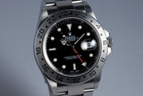 2006 Rolex Explorer II 16570 Black Dial