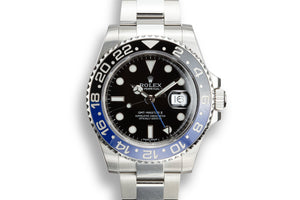 2013 Rolex GMT-Master II 116710BLNR 