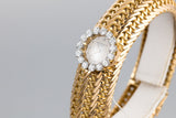 Vacheron Constantin 18K Bracelet Watch with Diamond Surround and Markers