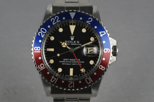 1966 Rolex GMT 1675  Mark 1 Dial