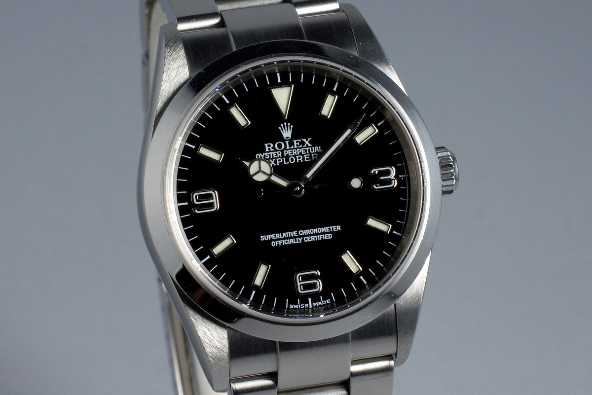 Rolex shop explorer 2001