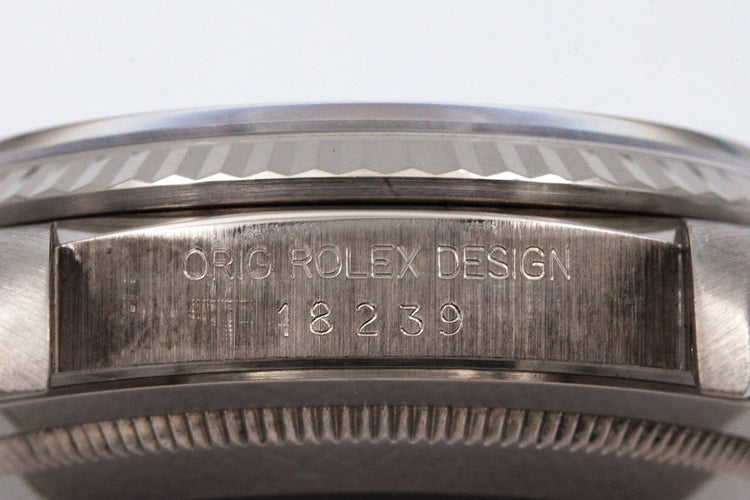 1991 Rolex WG Day-Date 18239