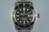 1973 Rolex Submariner 1680 with Japanese Rolex Service Papers