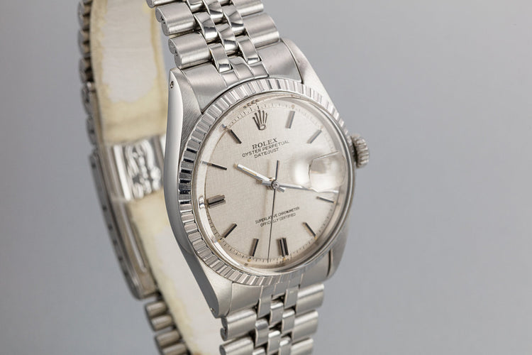 1971 Rolex DateJust 1603 with Silver Linen Dial