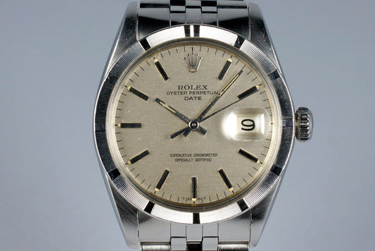 1968 Rolex Date 1501 Silver Dial