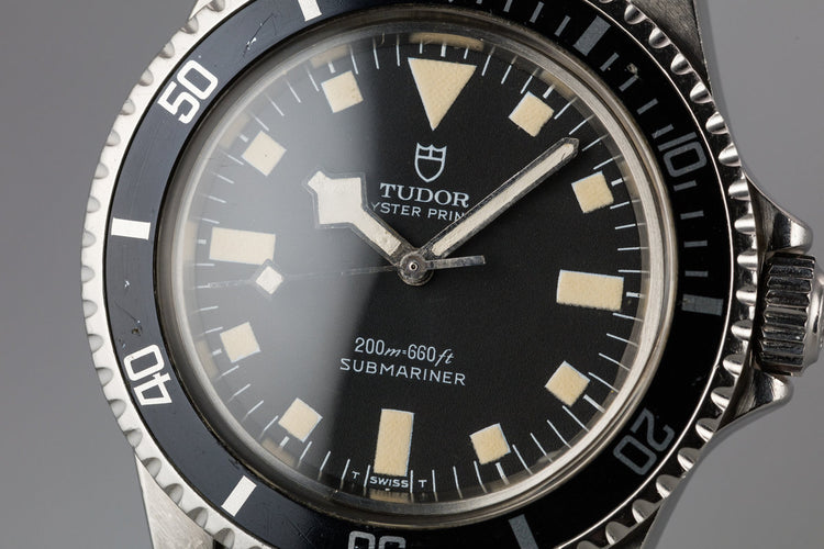 1979 Tudor Snowflake Submariner 94010 Black Dial