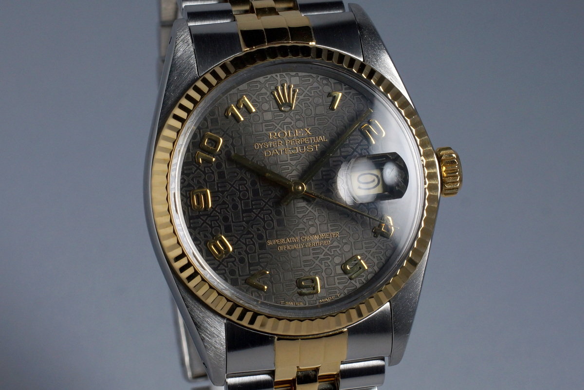 Rolex datejust computer dial sales