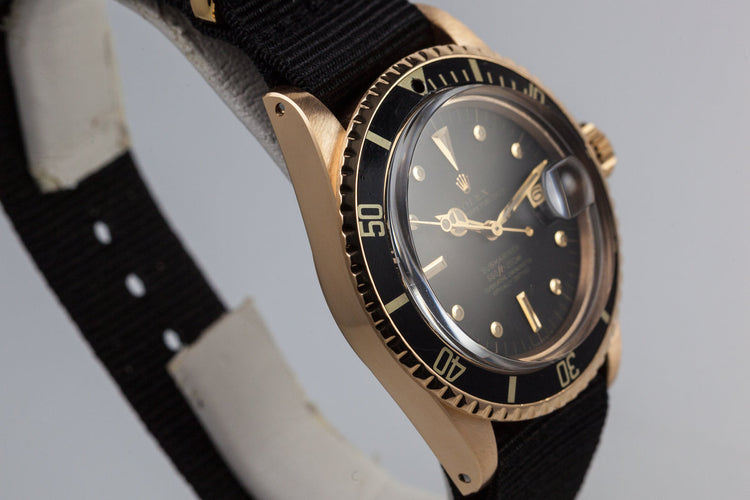 1978 YG Rolex Submariner 1680 Black Nipple Dial