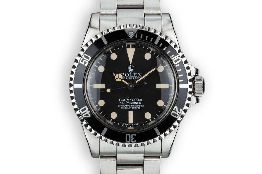 1977 Rolex Submariner 5512 with  Mark 1 Maxi Dial