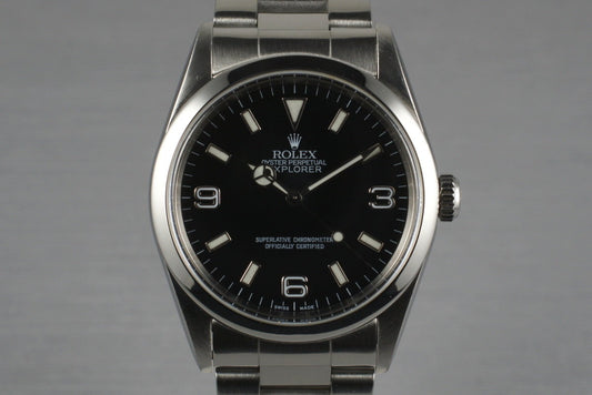 1999 Rolex Explorer 14270 with Box and Papers