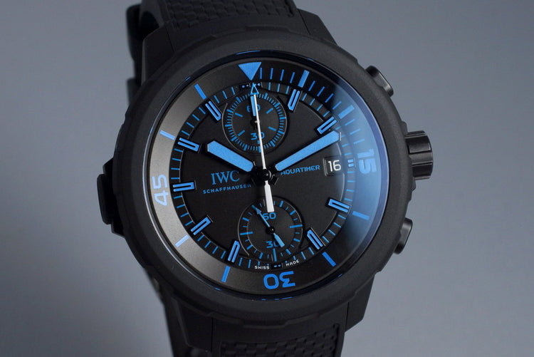 2014 IWC Aquatimer Chronograph Edition ‘50 Years Science for Galapagos’ IW379504 with Box and Papers