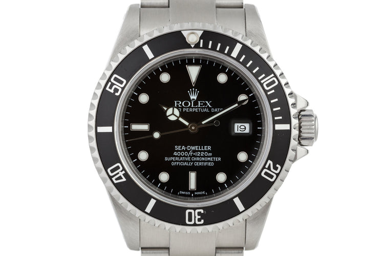 1999 Rolex Sea Dweller 16600