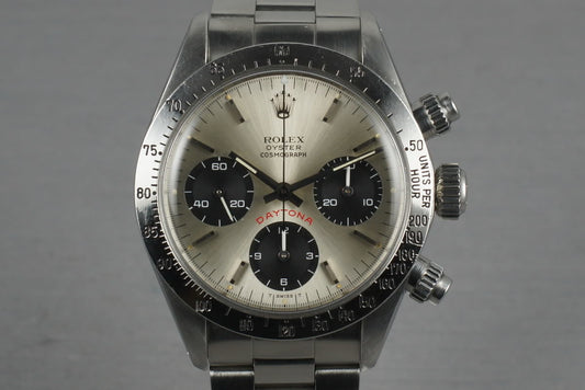 1978 Rolex Daytona 6265 BIG RED Silver Dial