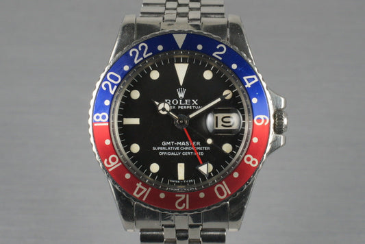 1968 Rolex GMT 1675 Mark I Dial