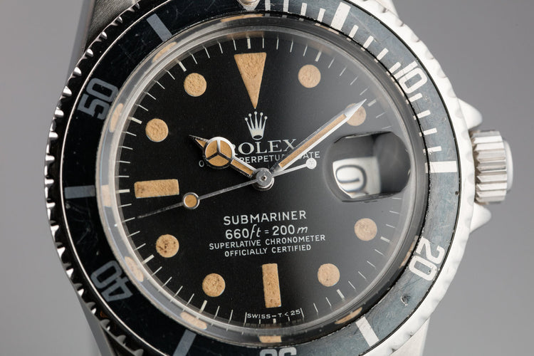 1975 Rolex Submariner 1680 with Mark 1 Dial