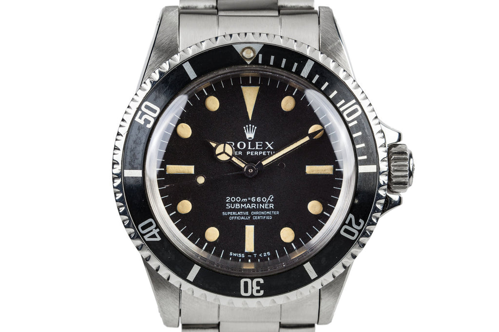 1967 Rolex Submariner 5512 with Meters First Dial