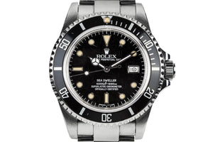 1983 Rolex Sea-Dweller 16660 with 