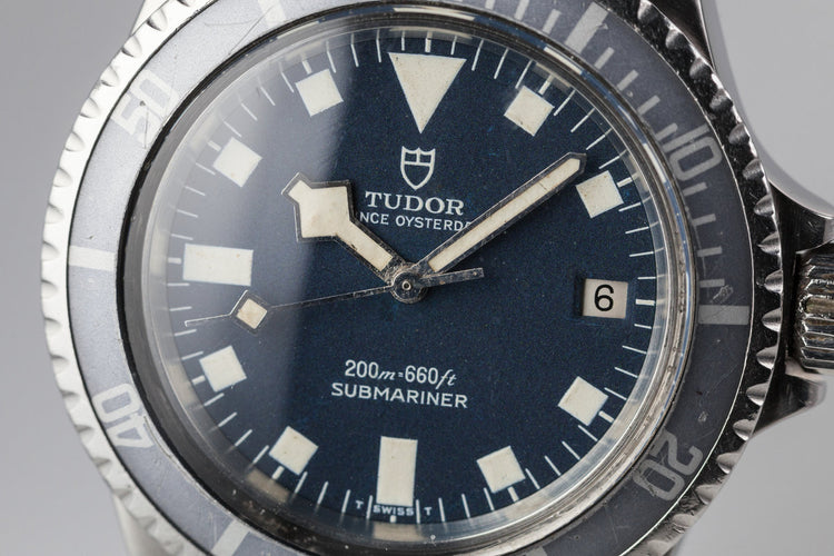 1968 Tudor Submariner 7021/0 Blue Snowflake Dial with "Ghost" Insert