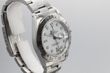 1997 Rolex Explorer II 16570 White SWISS Only Dial