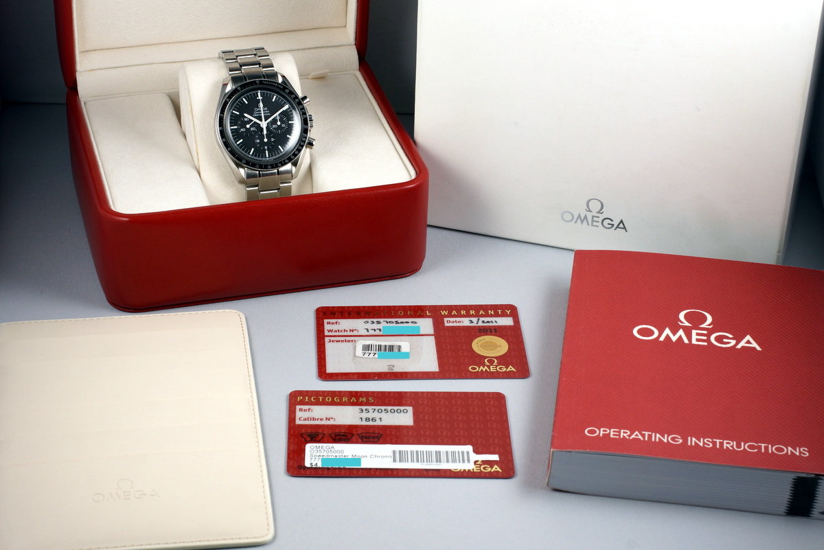 HQ Milton 2011 Omega Speedmaster 3570.50 with Box and Papers