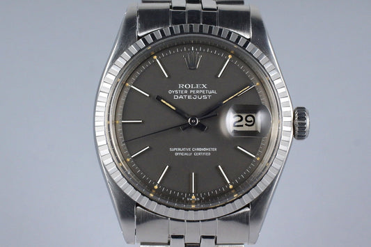 1972 Rolex DateJust 1603 Gray Dial