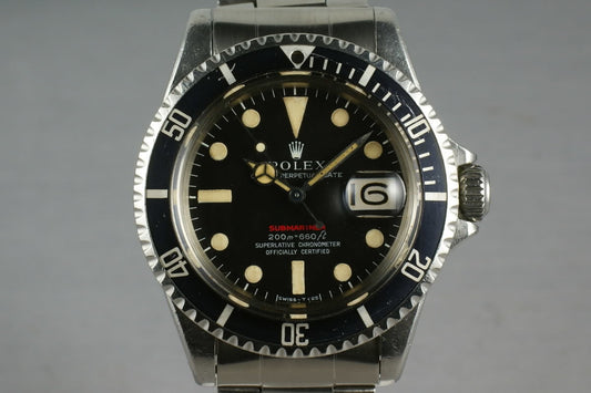 Rolex Red Submariner 1680 Meters First Mark 2