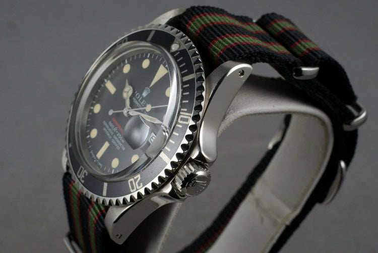 1970 Rolex Red Submariner 1680 Mark IV with RSC papers
