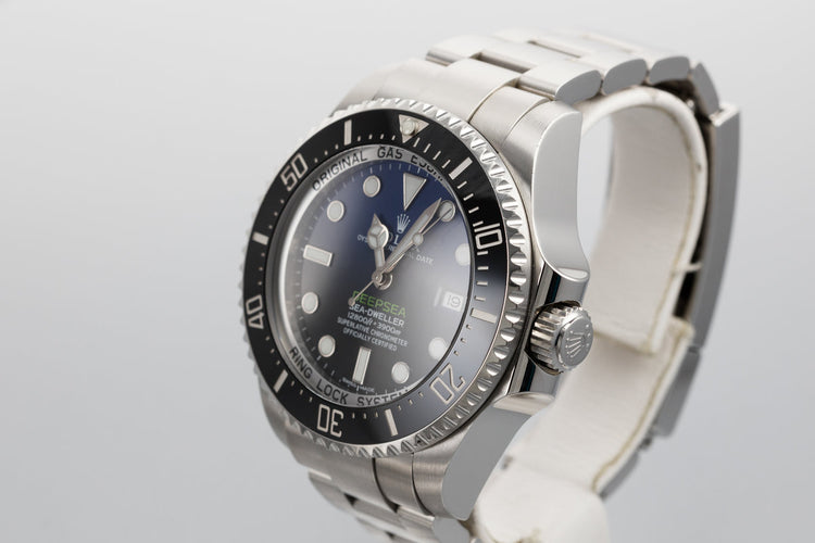 2015 Rolex Deep Sea-Dweller 116660 with Box and Papers
