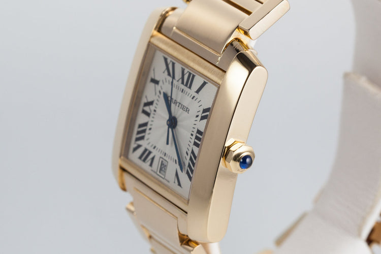 Cartier Yellow Gold Tank Francaise Date W50001R2