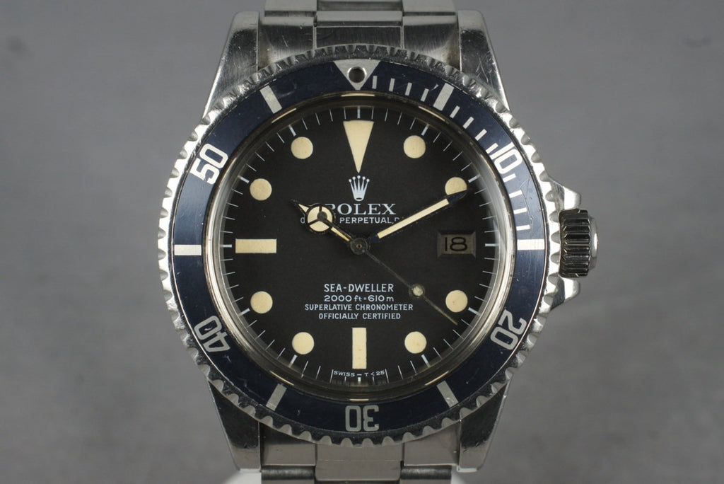 1978 Rolex Sea Dweller 1665 with Mark 1 Dial