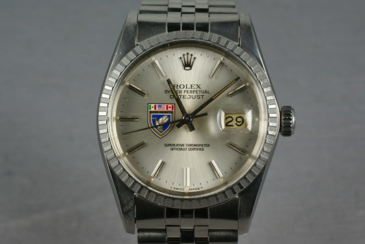Rolex Datejust 16030 with Ducks Unlimited LOGO
