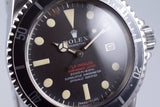 1967 Rolex Double Red Sea Dweller 1665 with Thin Case Mark II Tropical Dial