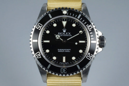 2000 Rolex Submariner 14060