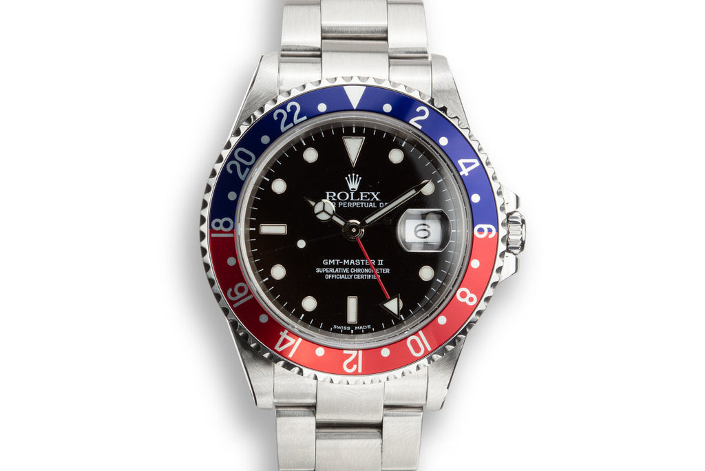 2000 Rolex GMT-Master II 16710 "Pepsi" with Box and Papers