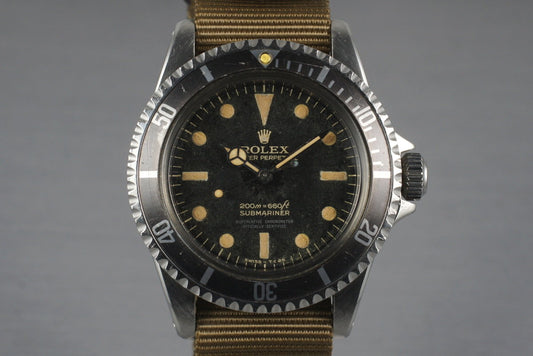 1963 Rolex Submariner 5512 PCG Gilt