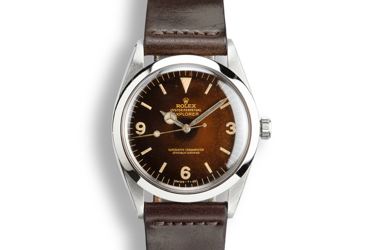 HQ Milton - 1965 Rolex Explorer 1016 with Tropical Gilt Dial