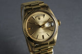 1969 Rolex President 1803 with Bracelet and German Date Disk