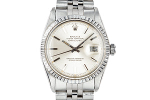 1977 Rolex DateJust 1603 Silver Dial